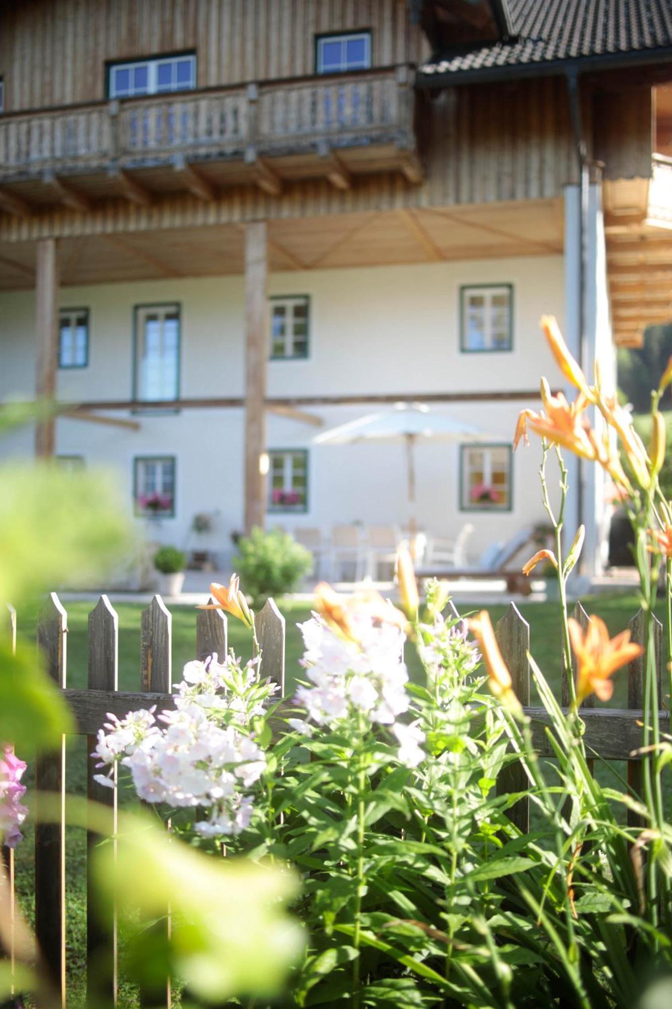 Branntweinhaeusl Sankt Wolfgang im Salzkammergut Exterior foto